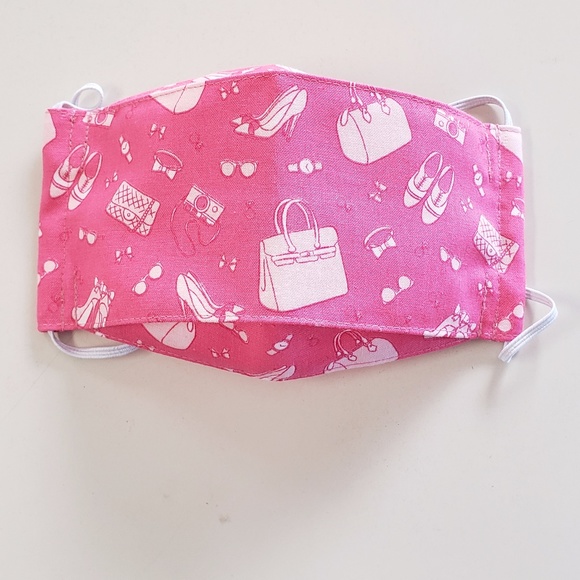 NEW! Light Blue Sky Blue Face Masks with Pocket - Picture 11 of 16